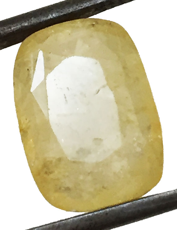 10.03 ct/11.25 ratti Natural Certified Ceylon Pukhraj/Yellow Sapphire